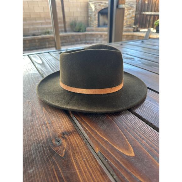 Outback Trading Company Randwick Brown Wool Hat - Picture 7 of 13